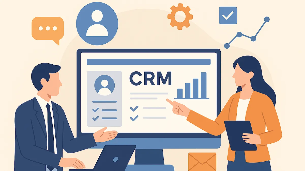 CRM Kundenprofil Ansicht